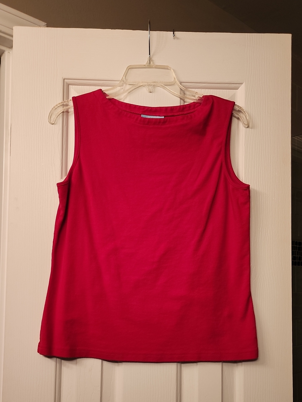 Jennifer Moore Sleeveless Tank Top - Bright Pink